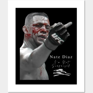 Nate Diaz Signature Posters and Art